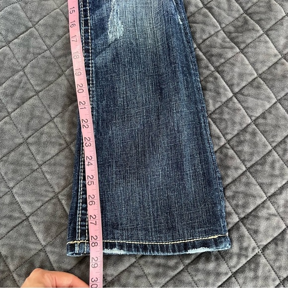 MEK Denim Jeans Women 26 Bootcut New Oaxaca Short 28” Western CL - Picture 8 of 10